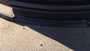 Реплика губы ТТЕ на тойота авенсис 2007