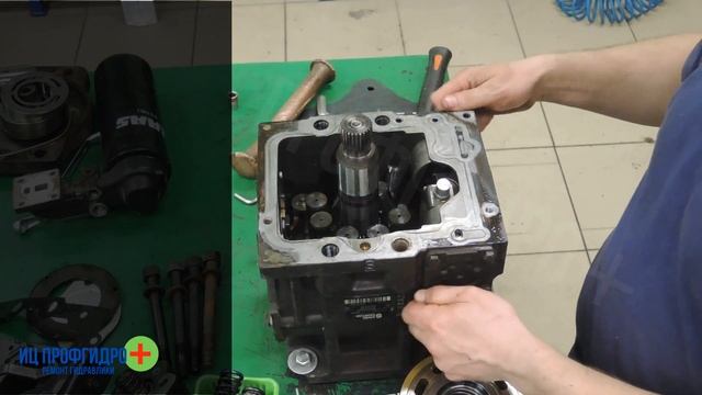Гидравлика. Ремонт. Разборка Sauer 90r130. Профгидро+