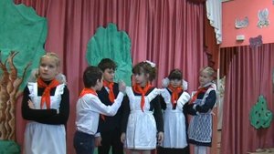 Спектакль детской театральной студии. Сказка о потерянном времени.