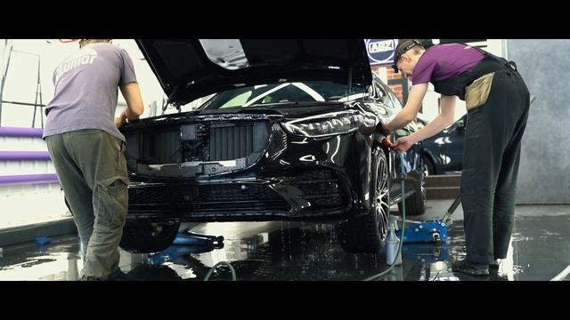 Новый Mercedes-Benz S Class - первый, черный, уникальный! В броне. смотреть онлайн