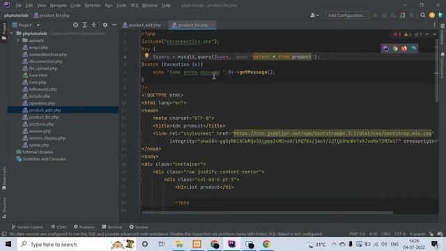 PHP TUTORIAL PART 9 | CRUD OPERATIONS|#php #phptutorial #phpmalayalam #phptutorialforbeginners