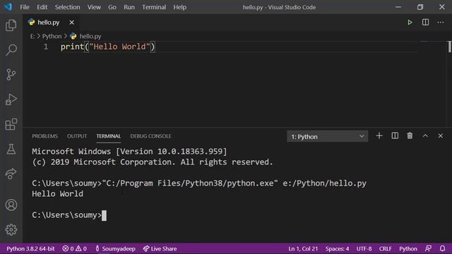 #4- Python Execution Process [Explained] | Python Tutorial For Absolute Beginners 2020 | DeepScript смотреть онлайн