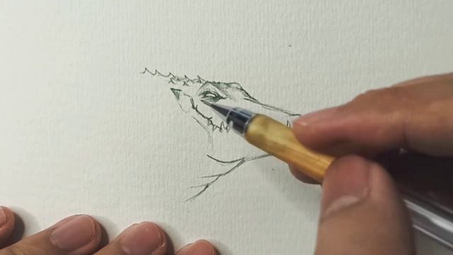 Drawing Crocodile Tattoo, Vẽ hình xăm Cá Sấu đẹp смотреть онлайн