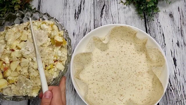 Быстрый и вкусный Яблочный пирог без муки ❤ смотреть онлайн