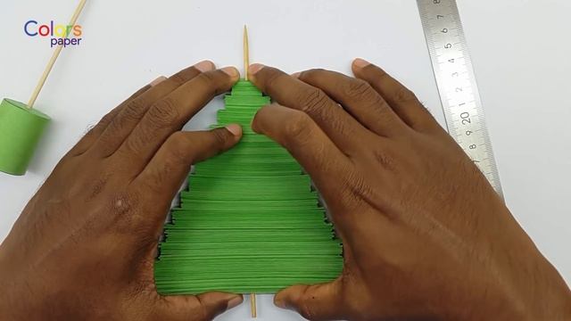 3D Paper Christmas Tree | How to Make Paper Xmas Tree | DIY Christmas Crafts смотреть онлайн