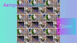 Авторская музыка: Гроза. { электрогитара}