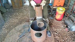 Варим ОТЛИЧНУЮ банную печь для бани с теплым предбанником