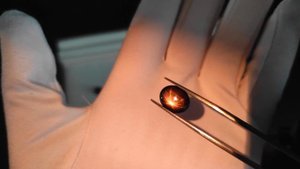 ДИКАЯ РЕДКОСТЬ из Тайланда: 12-лучевой черный ЗВЕЗДЧАТЫЙ сапфир