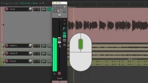 Adjusting Faders with the Mousewheel in REAPER