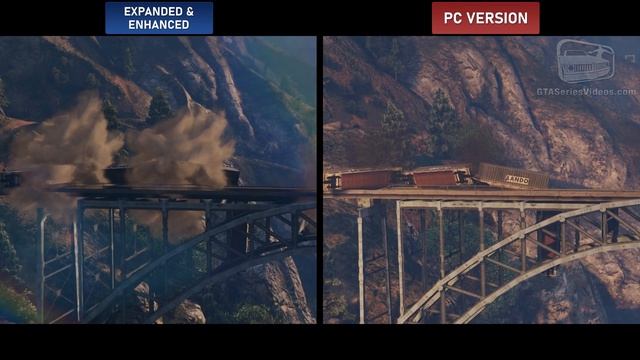 GTA 5 Expanded & Enhanced Trailer vs PC Comparison