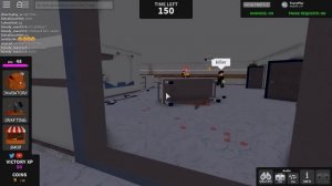 Сыграл за убийцу и за шерифа в Roblox Murder Mystery