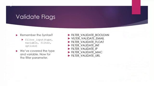 CIT336: filter_input() & sanitize flags смотреть онлайн