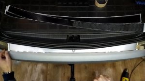 Наклейка на задний бампер Renault Duster 2 #наклейки от #style45ейка на задний бампер Renault Duster