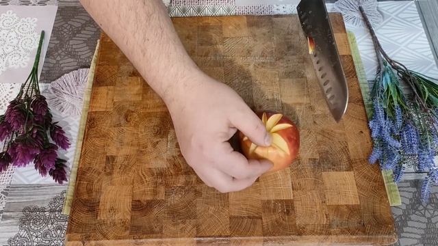Красивая подача на стол. Как красиво нарезать фрукты и овощи.
