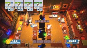 Overcooked 2 - Level 4-6 - 4 stars (solo)