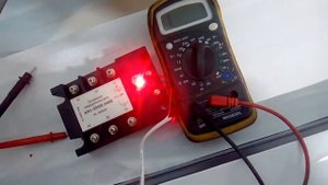 Трёхфазное твердотельное реле ARC-3SSR-340B 90...480В/40А. Прозвонка тестером
