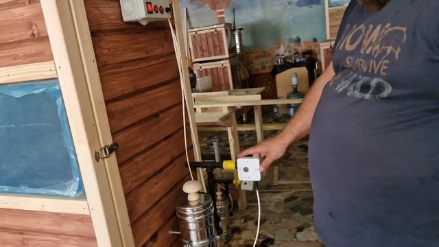 Коптильня Астра 300 на 25 кг. Электростатическая коптильня холодного копчения.