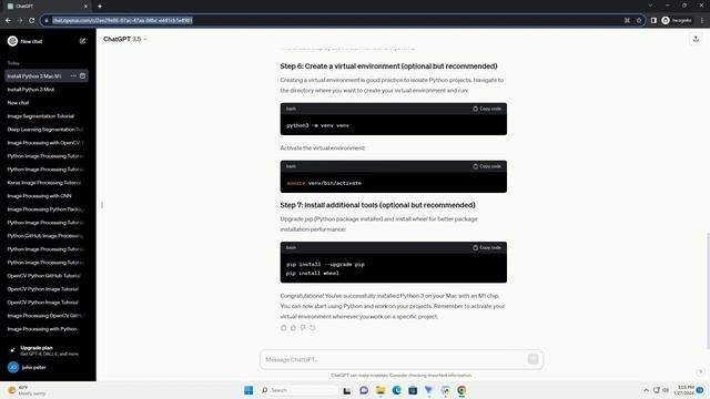 install python 3 mac m1