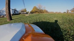 Stihl iMow RMI 632 at work