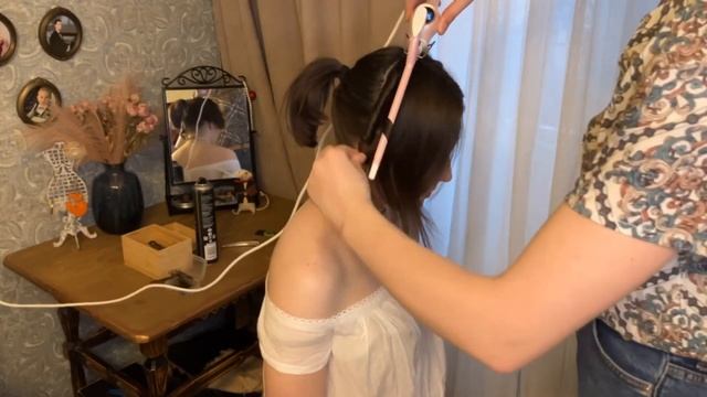 Мастер-класс по созданию причёски 1840-х годов/ 1840s hairstyle tutorial