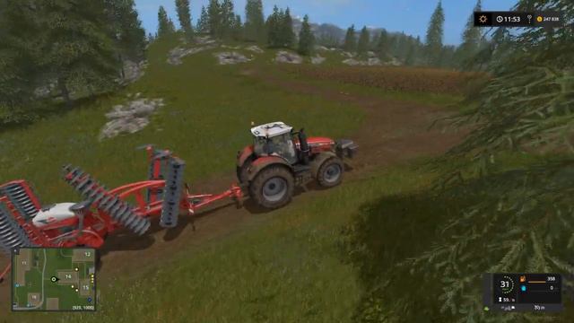 FS17 ● Карта - Goldcrest Valley ● Серия 116 - Подарили 20 коров смотреть онлайн