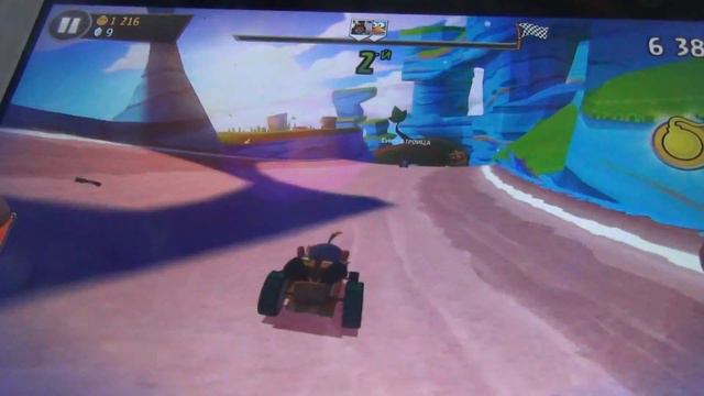 Бейдж — Angry Birds Go — Rovio Entertainment — Samsung Galaxy Note смотреть онлайн