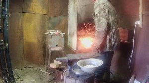 Неудачная кузнечная сварка. (Нужна помощь советом)