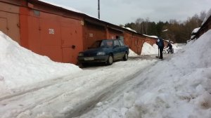 тестовый выезд электромопеда  Дельта