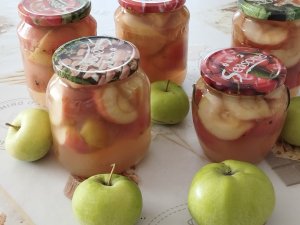 Яблочные дольки в сиропе На зиму рецепт без заморочек