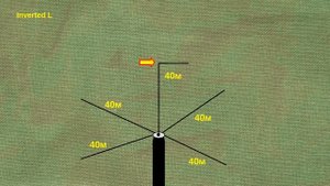 Антенна Inverted L на 160 метров