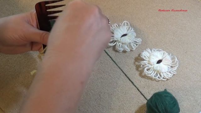Простое и красивое украшение для пинеточек, тапочек и т.д.
