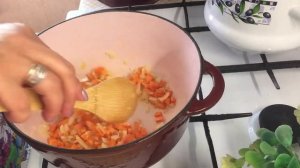 Щавельный суп с перловкой. Очень вкусно и сытно.