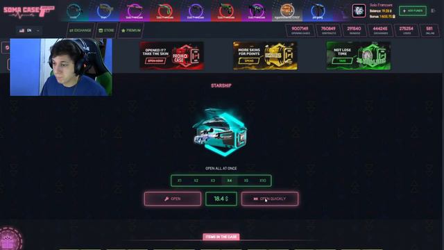 Gano $850? Consigo un KARAMBIT y Asi Funciona modo MINER en SOMACASE смотреть онлайн