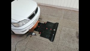 Toyota Vista Ardeo 4wd. Установка защиты двигателя