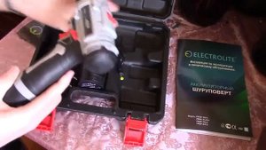 РАСПАКОВКА ШУРУПОВЕРТА ELEKTROLITE PROFI 12 OZON ВЛОГ/дрель шуруповерт отзывы лучшие шуруповерты