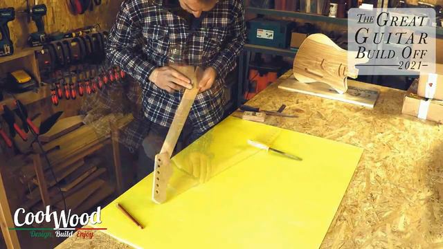 Reimagined Telecaster (offset style guitar) | Full Build смотреть онлайн