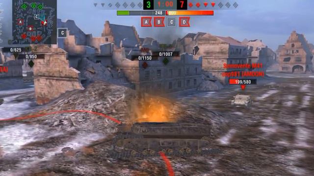 WoT Blitz. M6 Heavy. Химмельсдорфф и Эллада!!! Превосходство!!!! смотреть онлайн