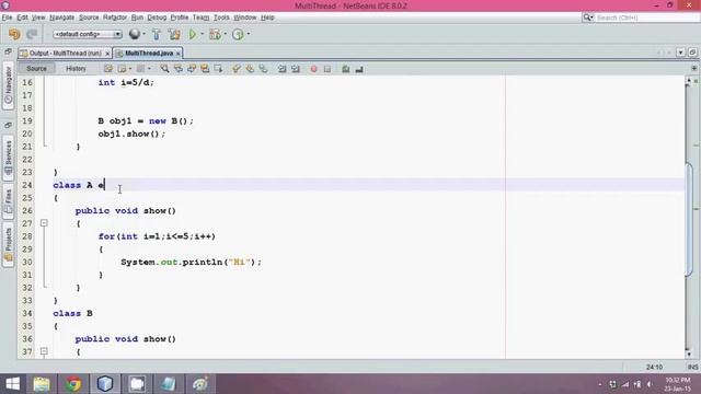 Multi Threading in Java part 1   Thread Class