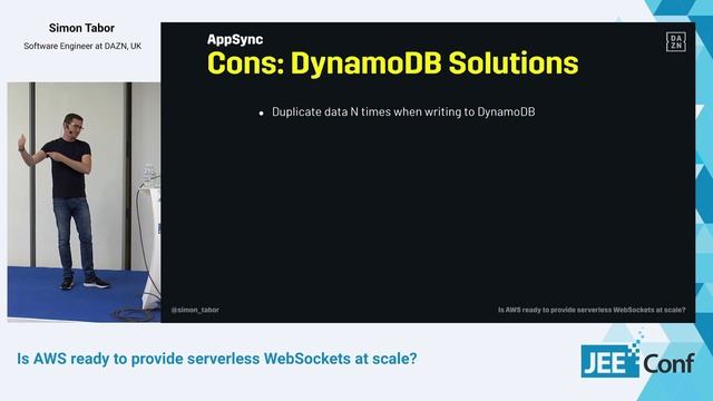 Is AWS ready to provide serverless WebSockets at scale? (Simon Tabor, UK) смотреть онлайн
