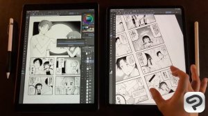 M1 iPad Pro 12.9(2021")First review for iPad Artists with 2015"