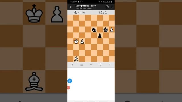 #11 Two best moves chess puzzles from #chess #tactics app