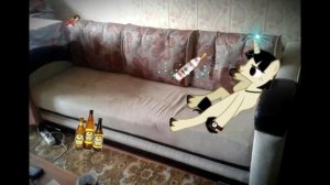 Пони клип : РЭП ОТ ДЕРЗКОЙ НЯНИ!!! ( Пони креатор )