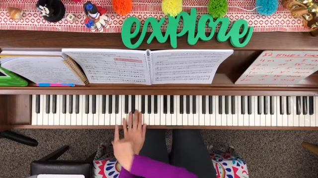 Winter 2021 Adults and Teens Beginner Virtual Piano Lesson 32 смотреть онлайн