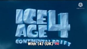 4 Different Ice Age 4 Title Screen
