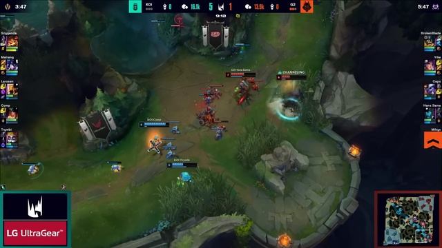 G2 vs. KOI - Playoffs: Upper Semifinal | LEC Winter Split | G2 Esports vs. KOI | Game 3 (2023) смотреть онлайн