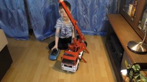 подъёмный кран ( моя игрушка )