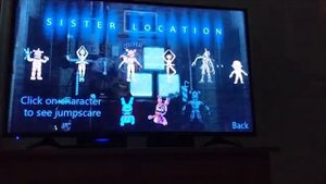 Jumpscares from FNAF on TV