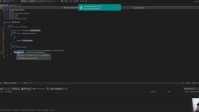 Intro To Redis using a simple C# Application смотреть онлайн