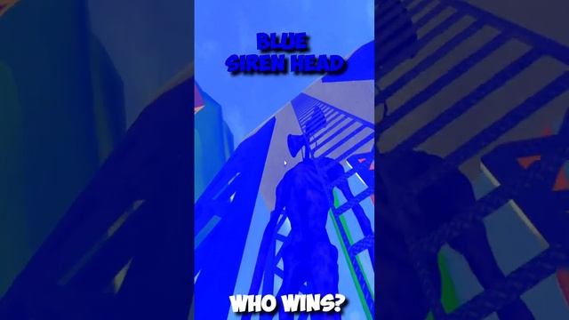 Yellow Siren Head vs Red Siren Head vs Blue Siren Head ROBLOX horror battle