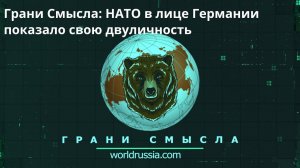 Грани Смысла: НАТО в лице Германии показало свою двуличность